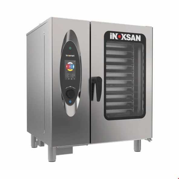 İnoksan Fbg 10t - İnosmart Gazlı Dokunmatik Kombi Fırın Gn 1/1 10 Tepsi - 1