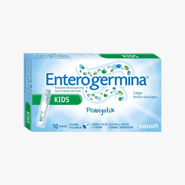 Enterogermina 5 ml 10 flakon ürün görseli
