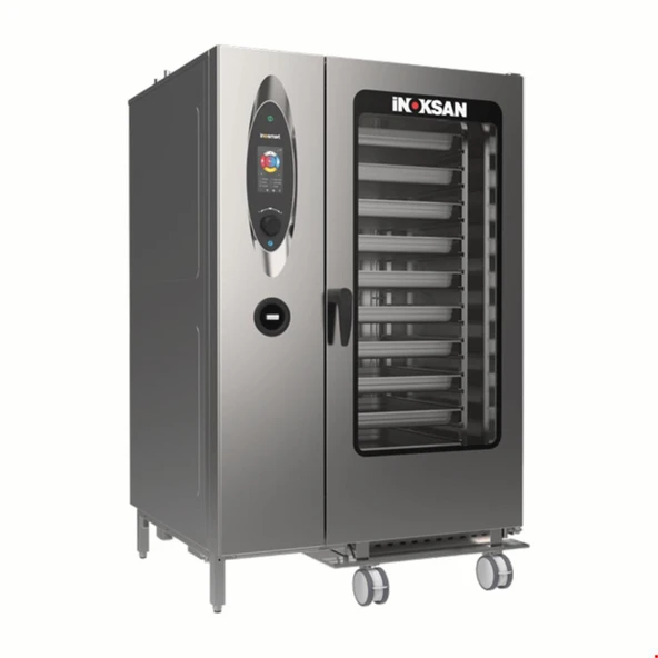 İnoksan Fbg 40t - İnosmart Gazlı Dokunmatik Kombi Fırın Gn 1/1 40 Tepsi - 1