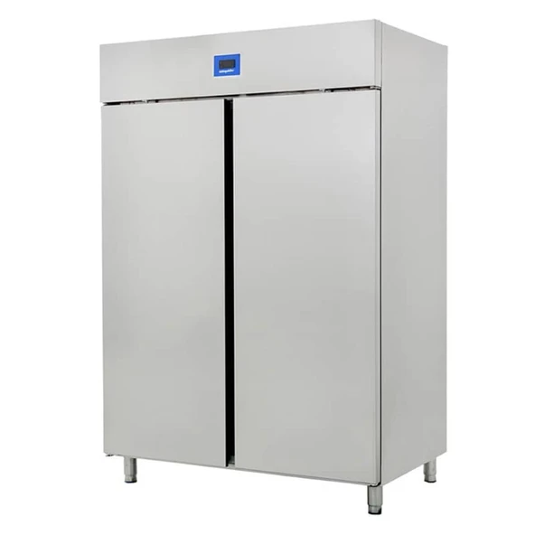 Öztiryakiler Çift Inox Kapılı Dik Tip Derin Dondurucu,Gn 1200 Lmv Model,304 K - 1