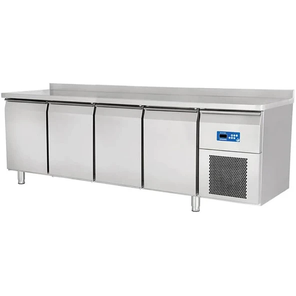 Öztiryakiler 4 Inox Kapılı Yatay Tip Buzdolabı, Tag 470 Nmv Model - Resim 1