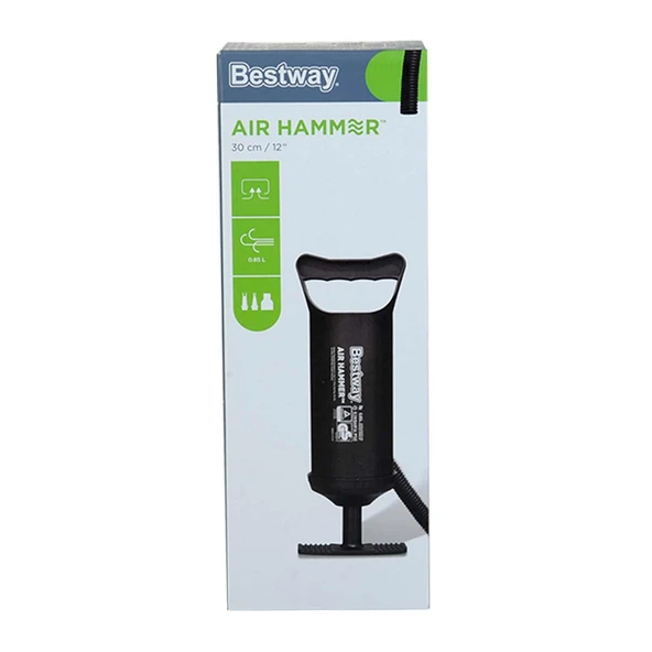 Bestway Tek Kişilik Tek Katlı Şişme Yatak,Şişme Yastık 185x76cm - 5