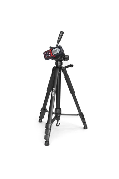 Kobb Kbl20t 160cm Su Terazili Profesyonel Alüminyum Lazer Tripod - Resim 2