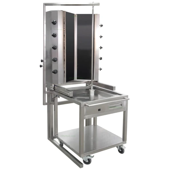 Öztiryakiler Gazlı Döner Ocağı, Arabalı, 10 Radyanlı, Camlı, 55 Gud Cva - 1