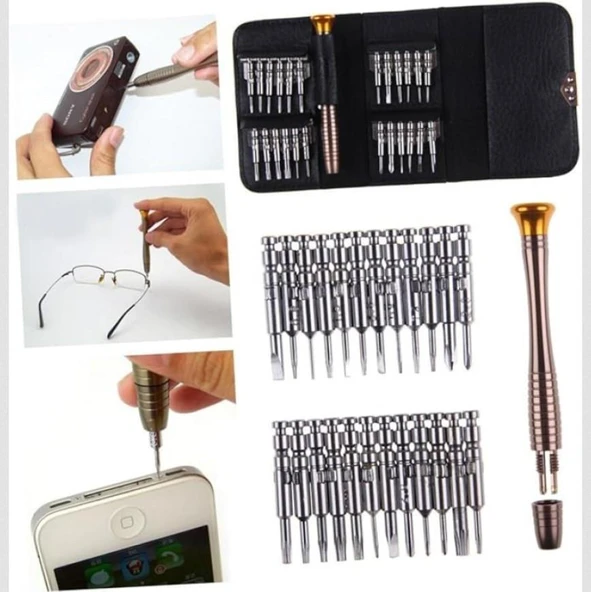 Sepetinegelsin Mini Cüzdan Tornavida Seti - Resim 3