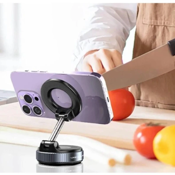 Zhltools Vakumlu Manyetik Araç İçi Telefon Tutucu - Resim 3