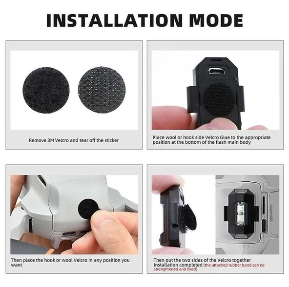 Zhltools Flaşör Led İkaz Lambası 7 Renkli - Resim 4