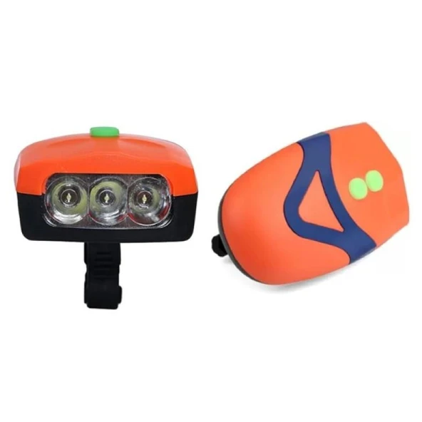 Zhltools Ledli Bisiklet Kornası - Resim 4