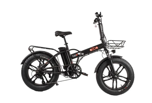 Alba Fold F Premium 500Watt Katlanır Elektrikli Bisiklet Siyah Nfc-Zırhlı Lastik 48v 16 Ah Batarya - Resim 12