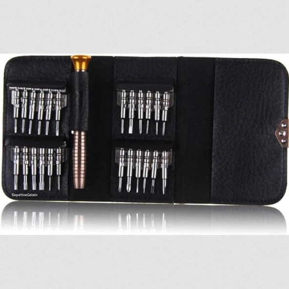 Sepetinegelsin Mini Cüzdan Tornavida Seti - Resim 2