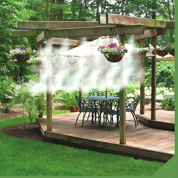 Sepetinegelsin 10 Metre Bağ Bahçe Damla Sulama Borusu Sulama Hortumu Seti - Resim 5