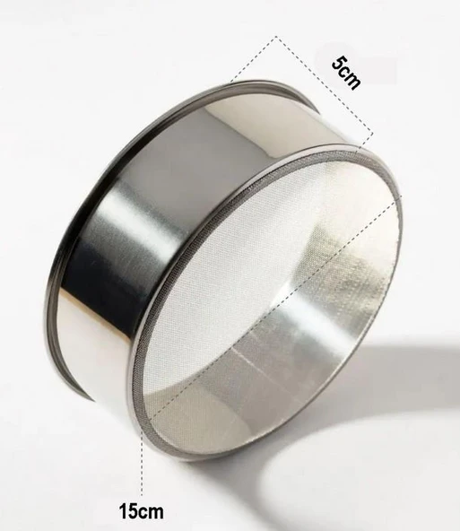 Zhltools Metal Un Eleği 15 cm - 2