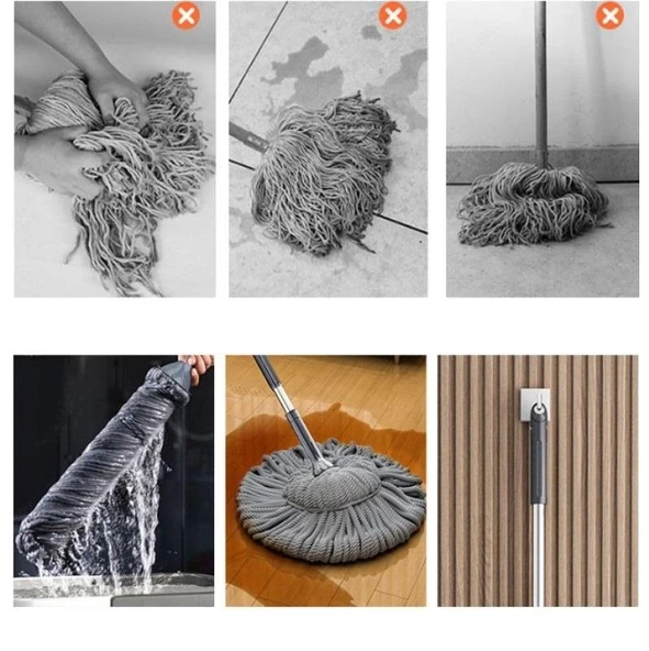 Zhltools Kendinden Sıkmalı Paspas Gri - Resim 2