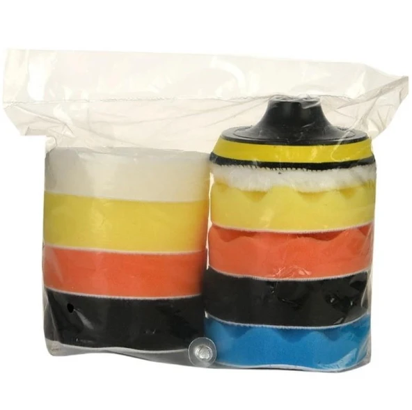 Zhltools Oto Pasta Cila Polisaj Sünger Seti 11 Parça - Resim 2