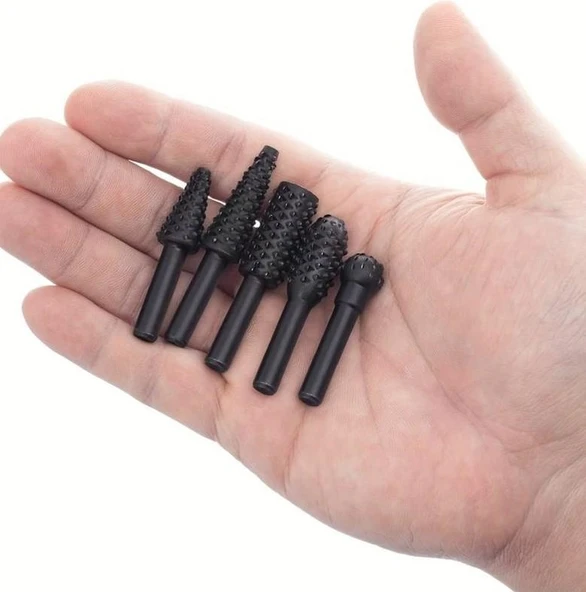 Zhltools Ahşap Oyma Törpü Seti 5 parça - Resim 4