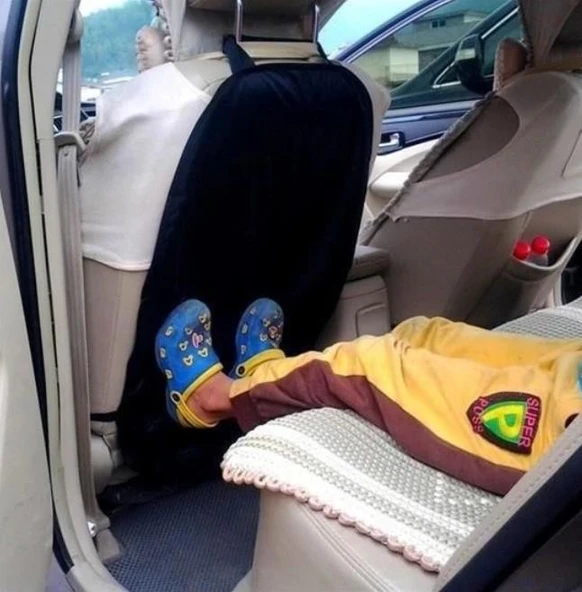 Zhltools Oto Koltuk Arkası Koruyucu Kılıf 2li Araba Koltuk Arkası Kılıfı - Resim 3