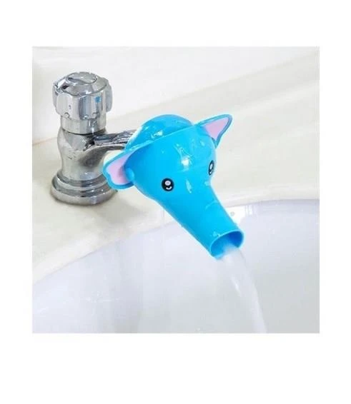 Zhltoys Çocuklar İçin Musluk Uzatıcı Sevimli Hortumlu Fil - Resim 4