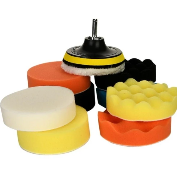 Zhltools Oto Pasta Cila Polisaj Sünger Seti 11 Parça ürün görseli