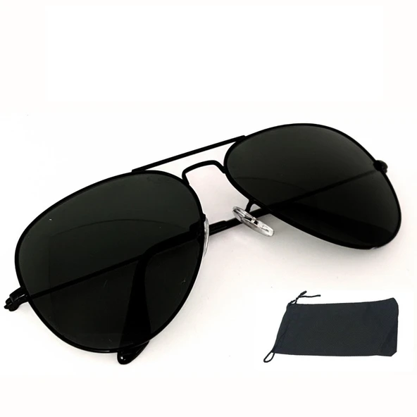 Zhlbutik UV400 Güneş Gözlüğü Siyah Camlı Sürüş Gözlüğü ürün görseli