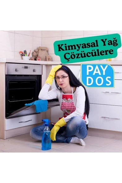 Paydos %100 Bitkisel Vegan Leke Çıkarıcı Fırın Temizleyici Yağ Sökücü Yüzey Temizleyici 1000 ml - Resim 3