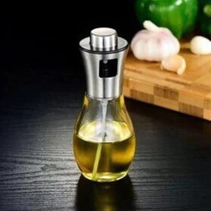 Çok Amaçlı Spreyli Sızdırmaz Cam Şişe Yağdanlık Limon Sirke Sos Püskürtücü Dağıtıcı Sprey - 7
