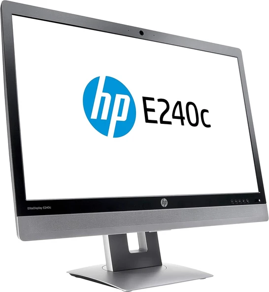 HP EliteDisplay E240c 23,8 inç Video Konferans Monitörü - 2