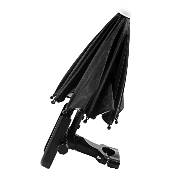 Siyah Gidon Bağlantılı Şemsiyeli Ayarlı Telefon Tutucu Aliminyum A+++ Kalite - Resim 2