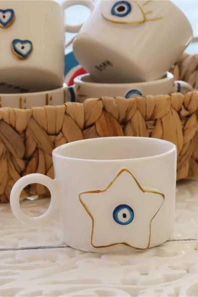 Sirius Gold Handmade Tabaklı Double Fincan 180 Ml. ürün görseli 1