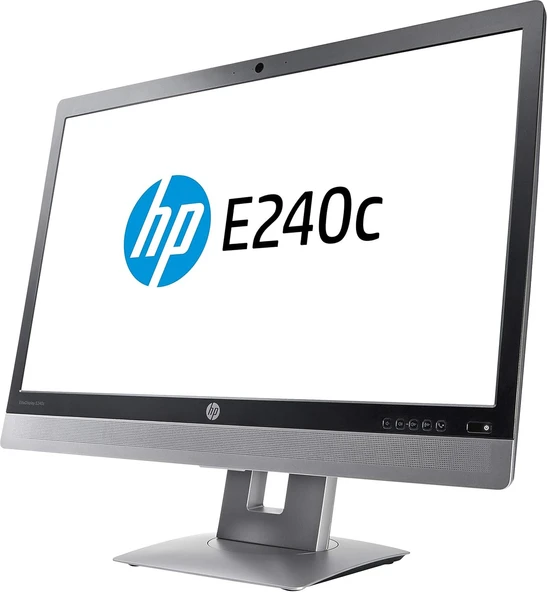 HP EliteDisplay E240c 23,8 inç Video Konferans Monitörü - 3