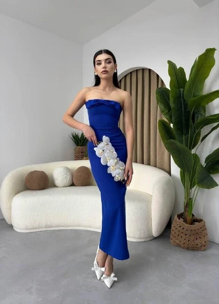 ÖNÜ KURDALELİ KAELM ELBİSE - Resim 6