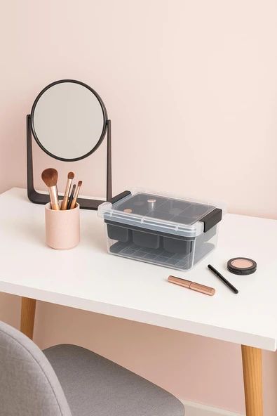 1,75 L Şeffaf Saklama Kutusu & Organizer Düzenleme Kutusu - Resim 3