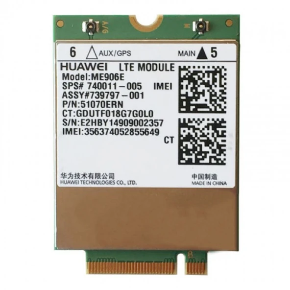 Huawei LTE Module ME906E Sim Kart Modül - 1
