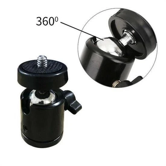 BUFFER® 8inç 20cm Youtube Instagram Tiktok Selfie  Stüdyo Video Fotoğraf Ring Light  Tripod Led Halk - 3