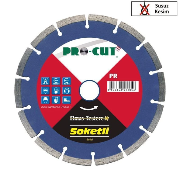 Procut A 230 mm Soketli Elmas Testere - 1