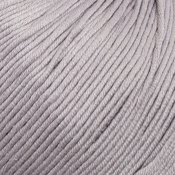 La Mia XL Mercerized Gri El Örgü İpi - 232 - 33774 - Resim 2