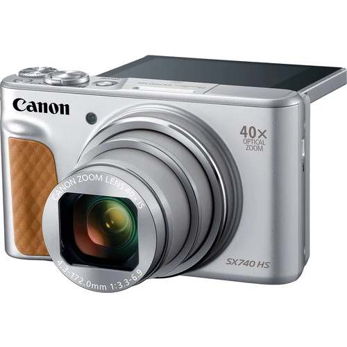 Canon PowerShot SX740 HS Fotoğraf Makinesi Light Edition (Silver) - 1