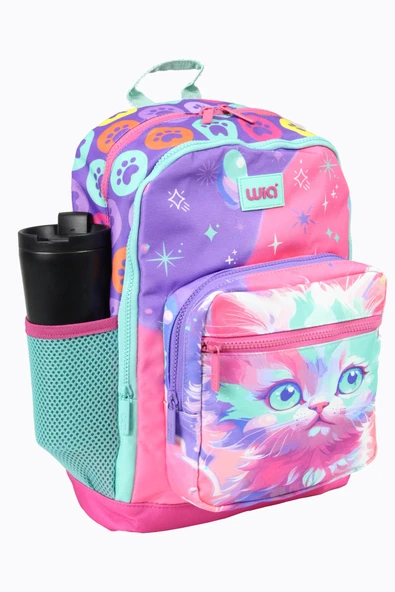 WIA SW026 Kedili - 3' Lü Okul Çantası Seti - Sırt Ve Beslenme Çantası + Kalemlik - 5