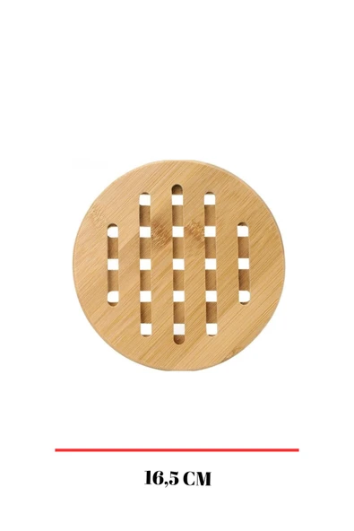 Bambu Nihale Yuvarlak 16,5 cm - Resim 2