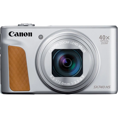 Canon PowerShot SX740 HS Fotoğraf Makinesi Light Edition (Silver) - 8