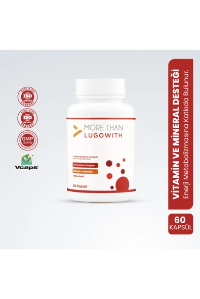 MORE THAN Lugowith 60 Kapsül ürün görseli 1