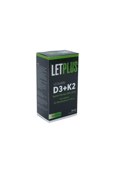 LETPLUS D3K2 VİTAMİN ürün görseli 1