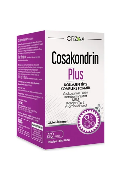 COSAKONDRİN Plus 60 Tablet 8697595870594 ürün görseli 1