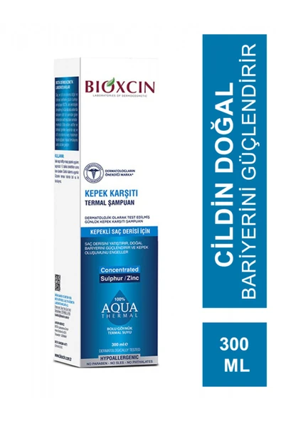 BİOXCİN Aqua Thermal Şampuan Kepek Karşıtı 300 ml ürün görseli 1