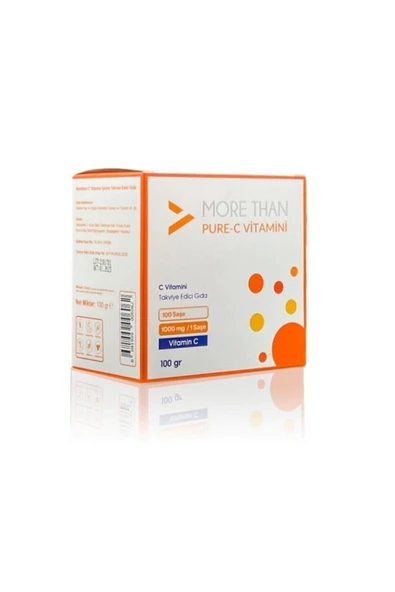 MORE THAN Pure C 1000mg/saşe C Vitamini (ascorbic Acid) ürün görseli 1