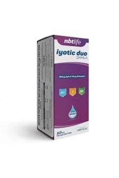NBT İLAÇ Nbtlife İyotic Duo Damla 50 ml ürün görseli 1