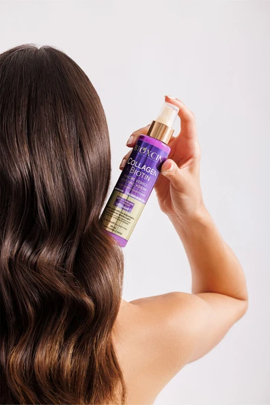 BİOXCİN Collagen & Biotin Ekstra Hacim Sıvı Saç Kremi 150 ml - Kolajen Biotin İnce ve Seyrek Saçlar - Resim 6