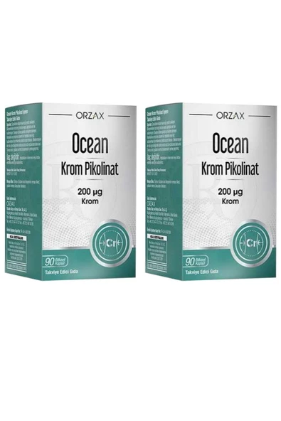 OCEAN Krom Pikolinat 200 Mcg 90 Kapsül 2 Kutu ürün görseli 1