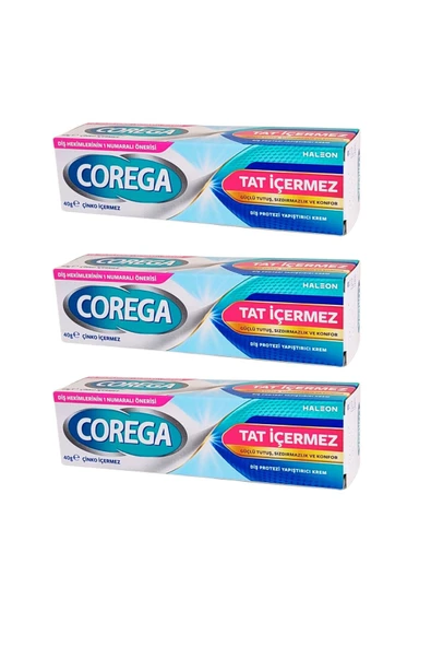COREGA Süper Protez Yapıştırıcı Tatsız Krem 40 gr 3 ADET ürün görseli 1