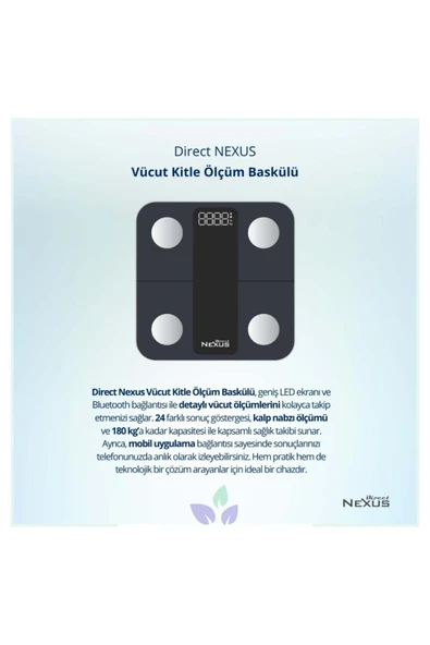 NEXUS VÜCUT KİTLE ÖLÇÜM BASKÜLÜ - Resim 4