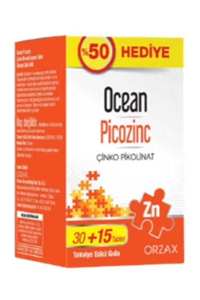 OCEAN Picozinc 45 Tablet ürün görseli 1
